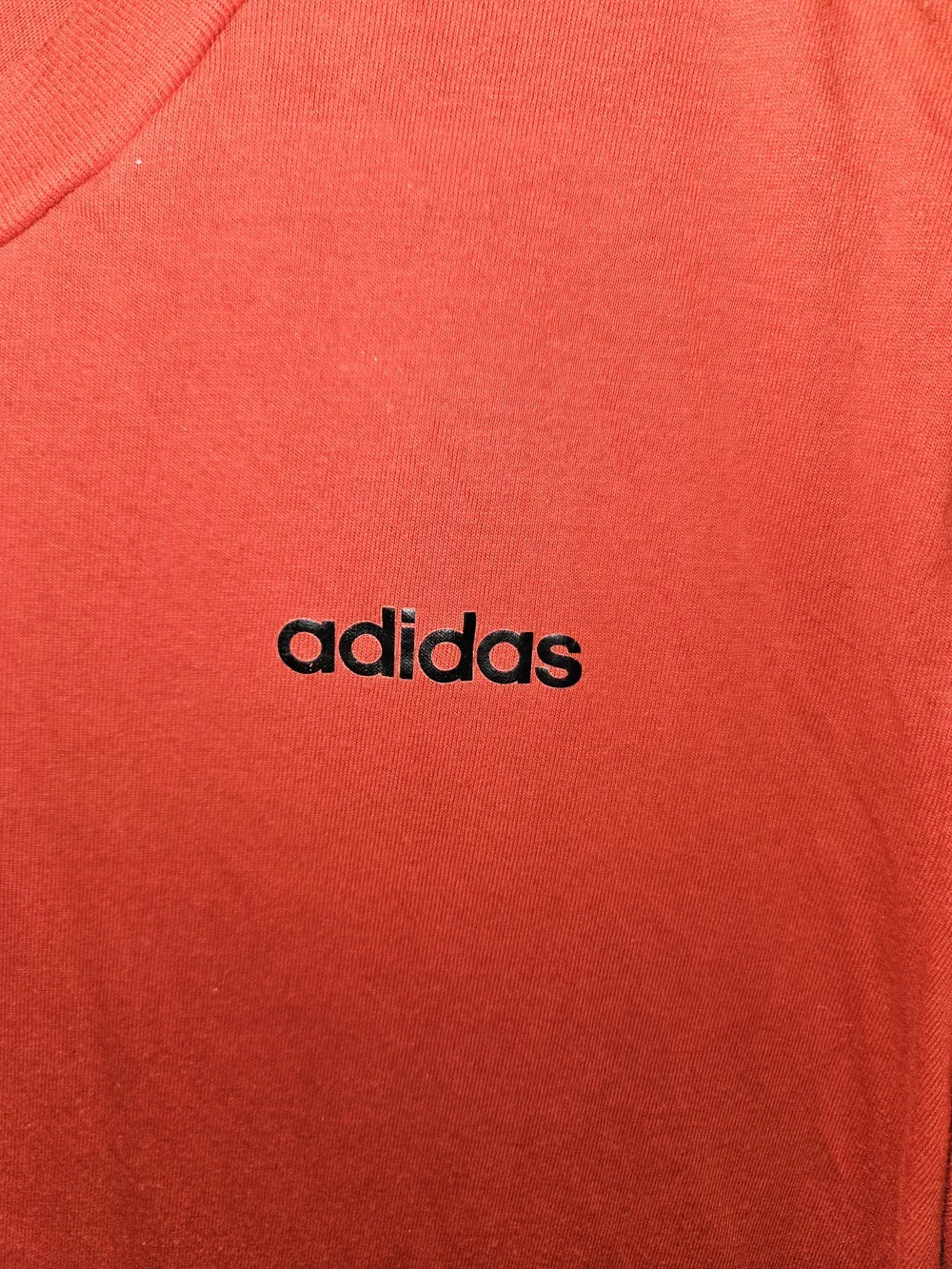 adidas Boy's Red Short-Sleeve Performance Tee
